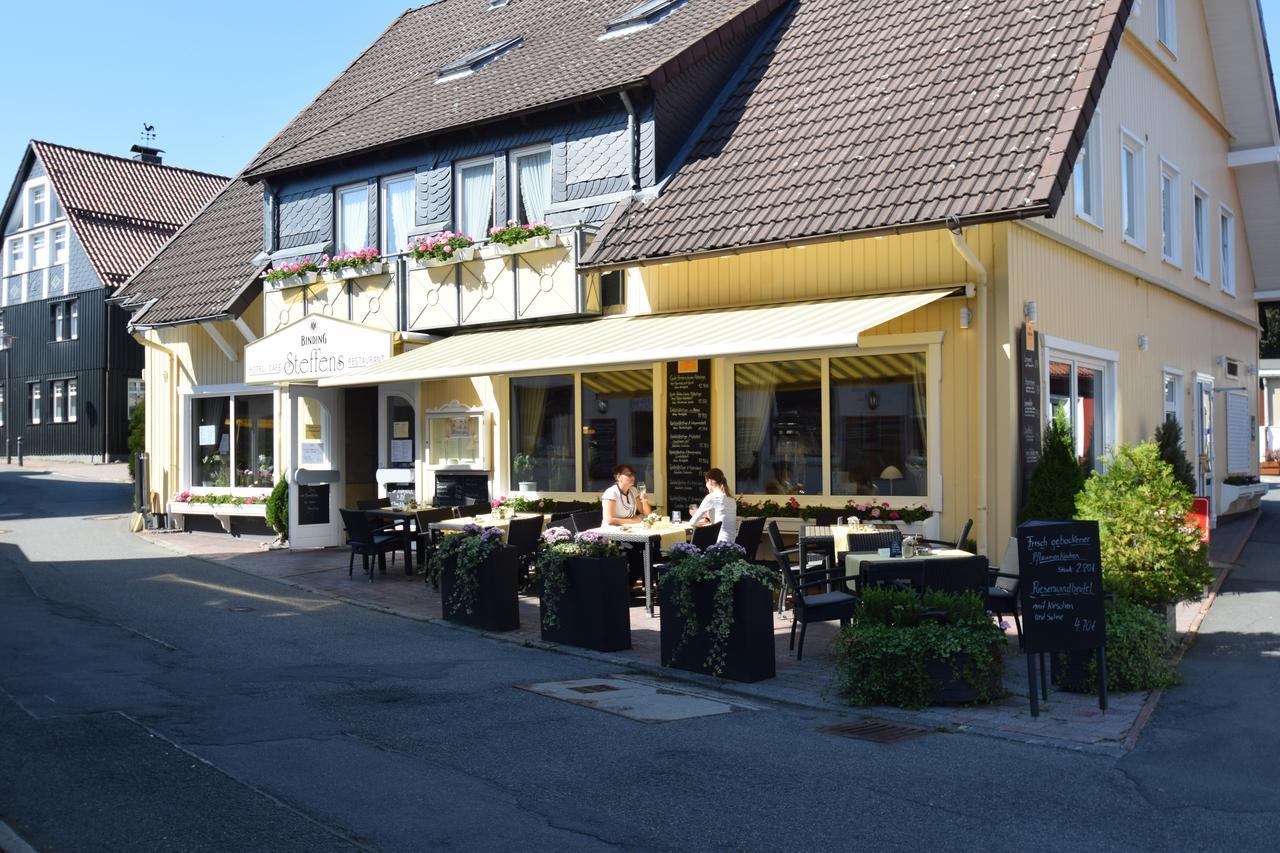 Cafe Steffens Lejlighedshotel Goslar Eksteriør billede